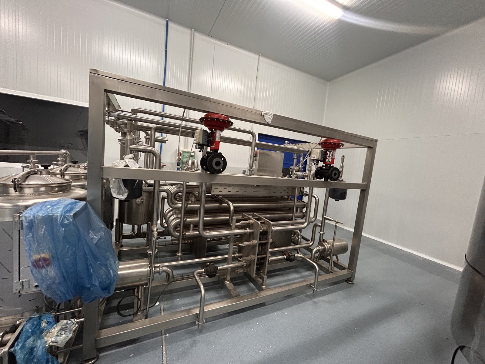 NEW Homogenizer + Pasteurizer + CIP set – 2000 L/h