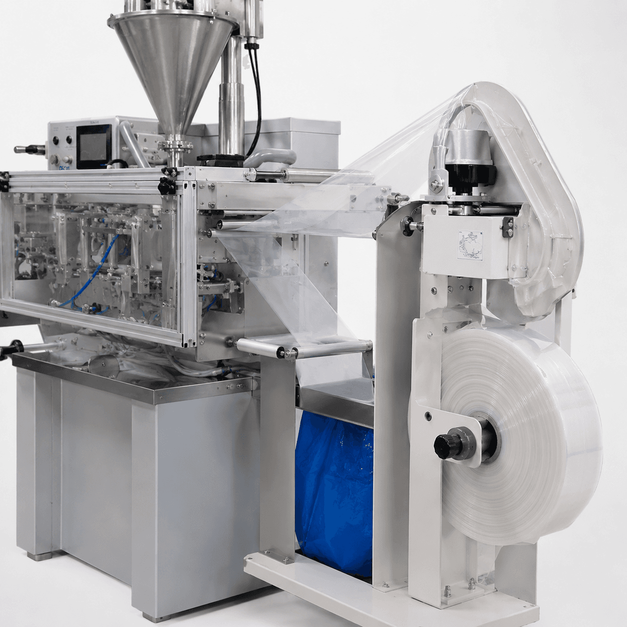 GDHPACK Four-Side Seal Sachet Packaging Machine for Powder, Granules and Liquids