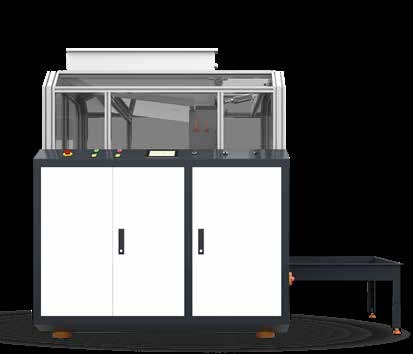 Özka Makina ASM 1500 S Dual Servo Stretch Film Slitting & Rewinding Machine