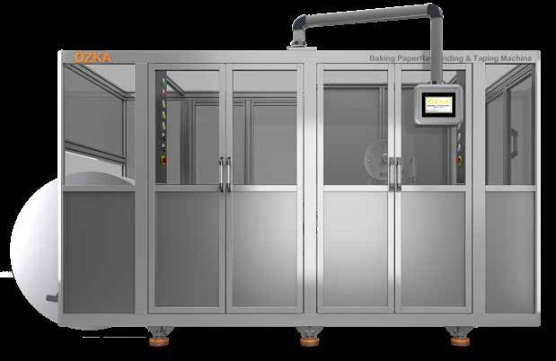 Özka Makina PKS 500 Automatic Baking Paper Rewinding Machine